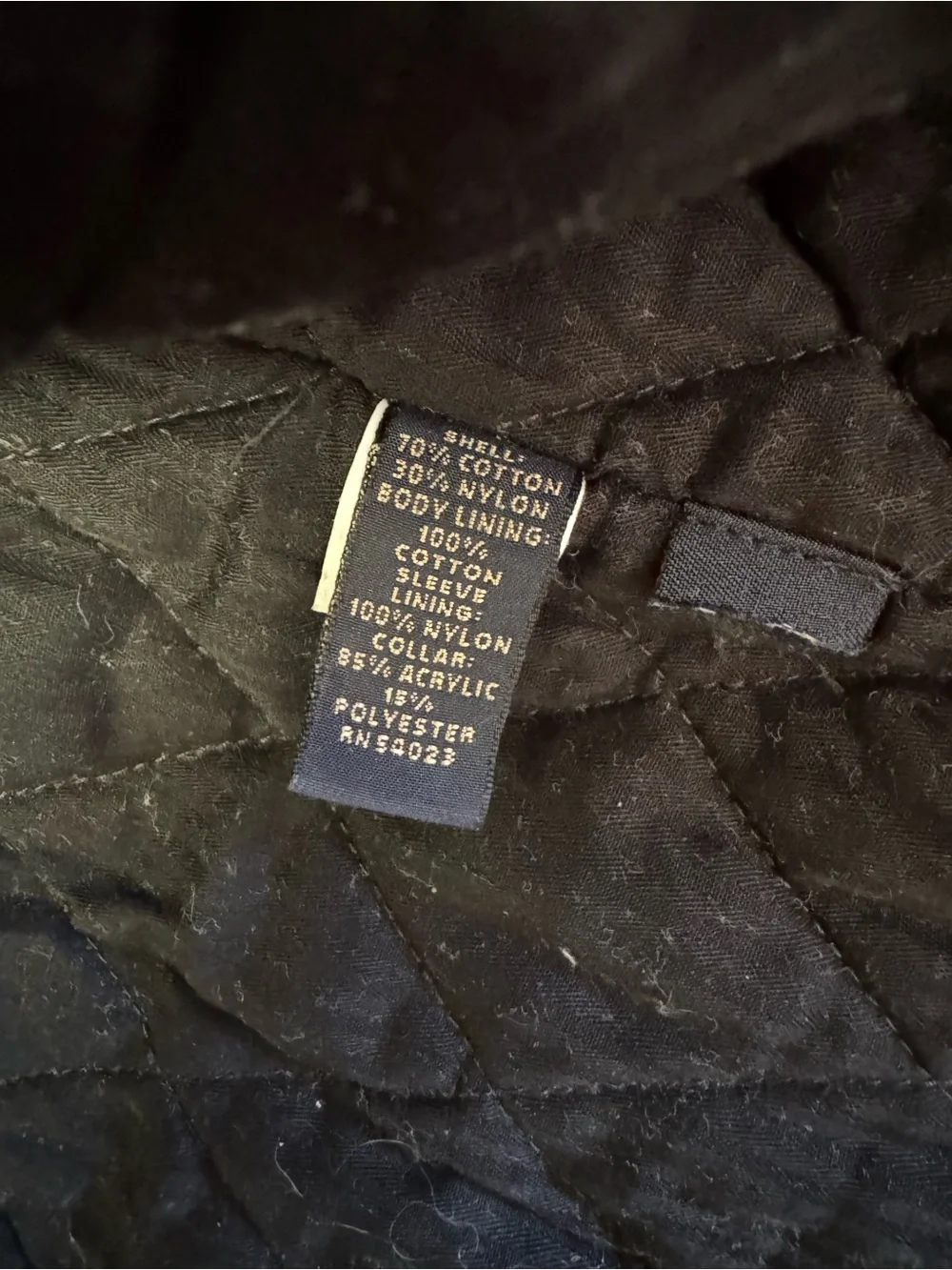 Banana Republic Mens Size M Full Zip Jacket Black